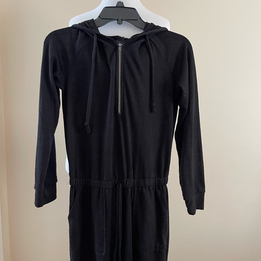 Jogger style cotton jumpsuit